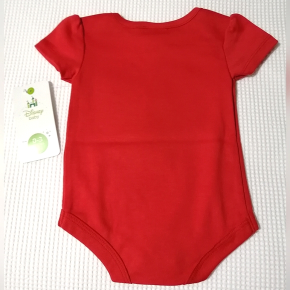 🔥SALE🔥 Disney Minnie Mouse Baby Girls Onesie NWT Sz 0-3M, 3-6M, 6-12M,12-18M - Picture 6 of 6
